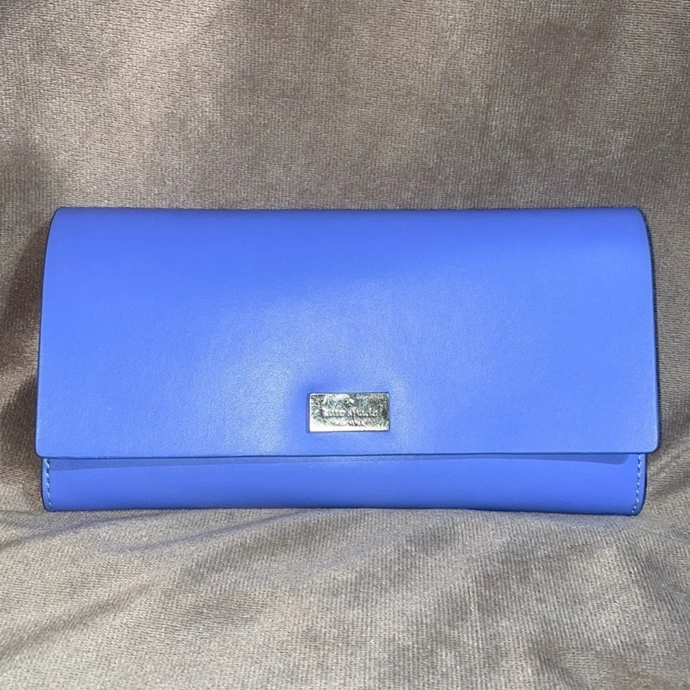 ♠️ Kate Spade Saffiano Leather Morgan Flap Continental Envelope Clutch W…
